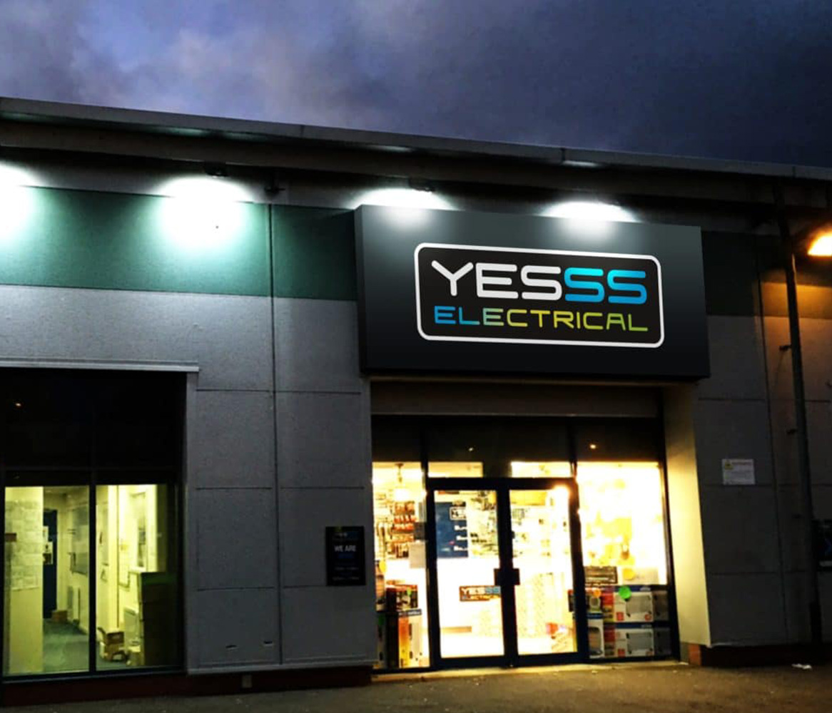 Illuminated flex face signs Illuminated flex face signs