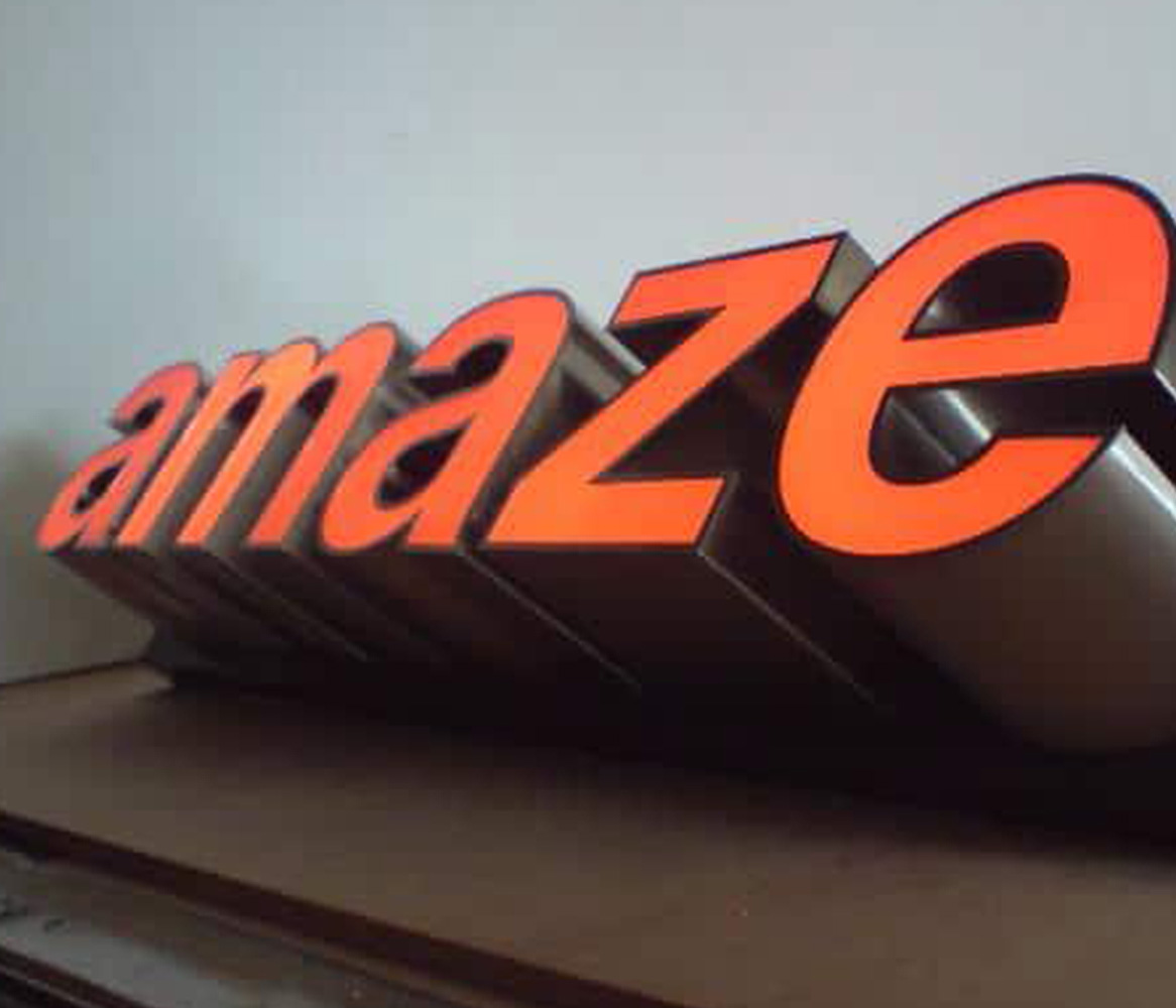 Faux neon signs Faux neon signs